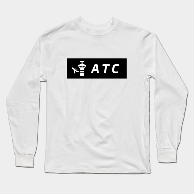 Air Traffic Controller (ATC) Long Sleeve T-Shirt by Jetmike